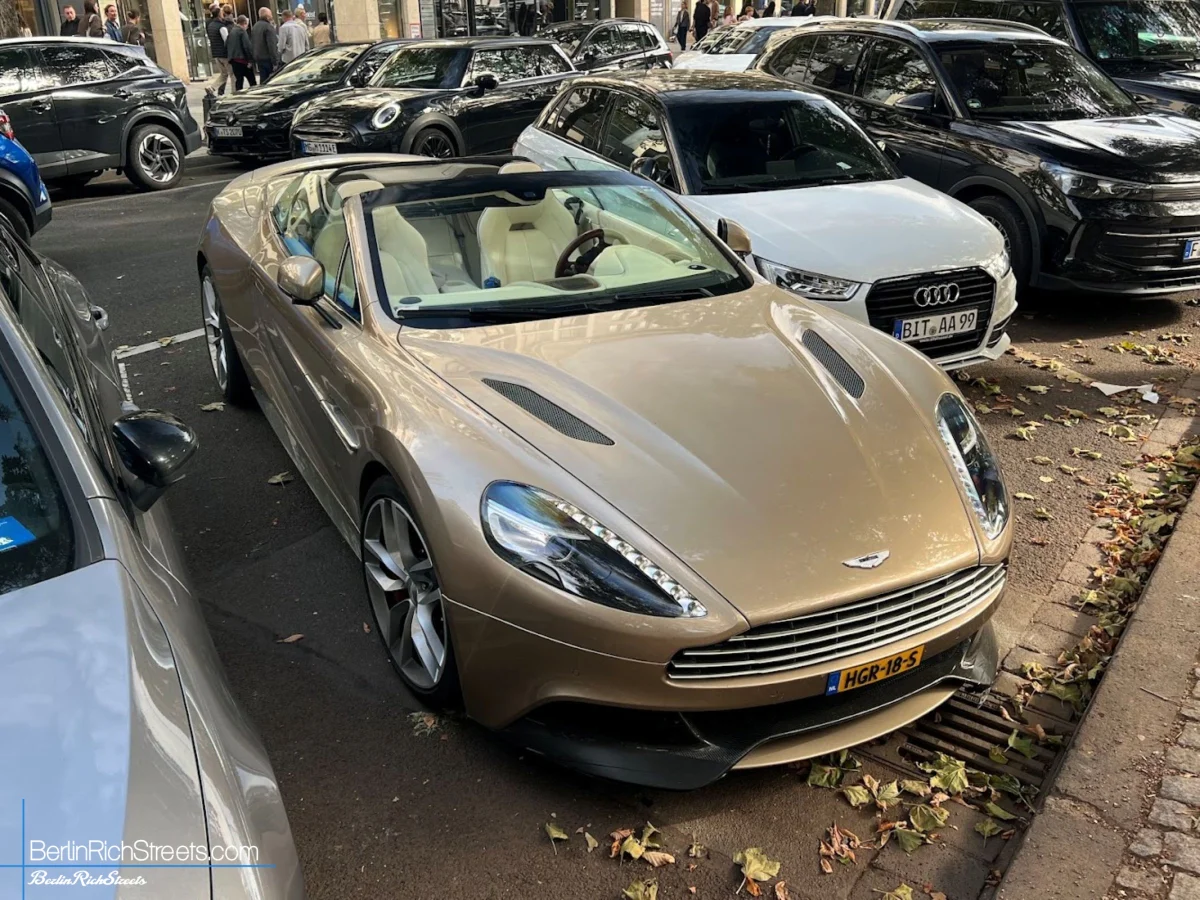 Aston Martin Vanquish Volante spotted in Düsseldorf — BerlinRichStreets